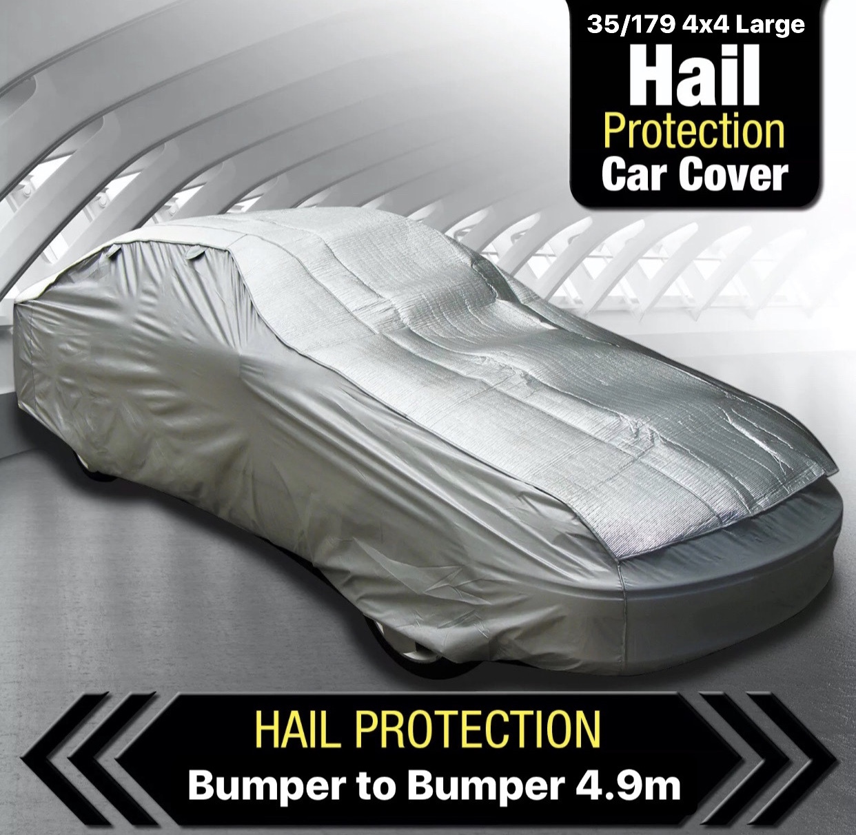 AUTOTECNICA 35/179 CAR COVER HAIL PROTECTION TO SUIT 4WD UP TO 4.9M LENGTH