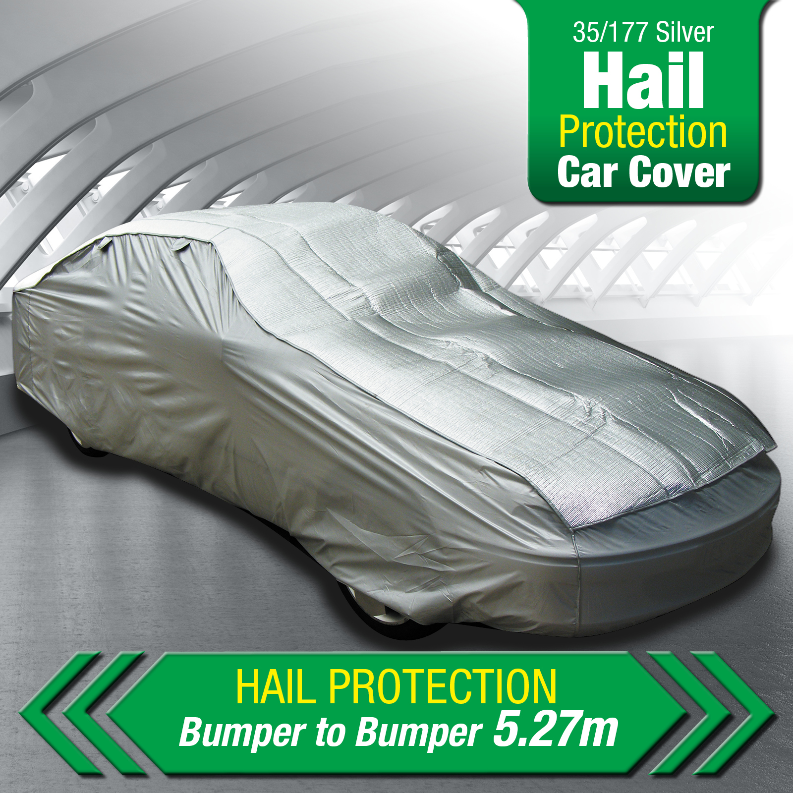 AUTOTECNICA 35/177 CAR COVER HAIL PROTECTION EXTRA LARGE CARS UP TO 5.2M LENGTH