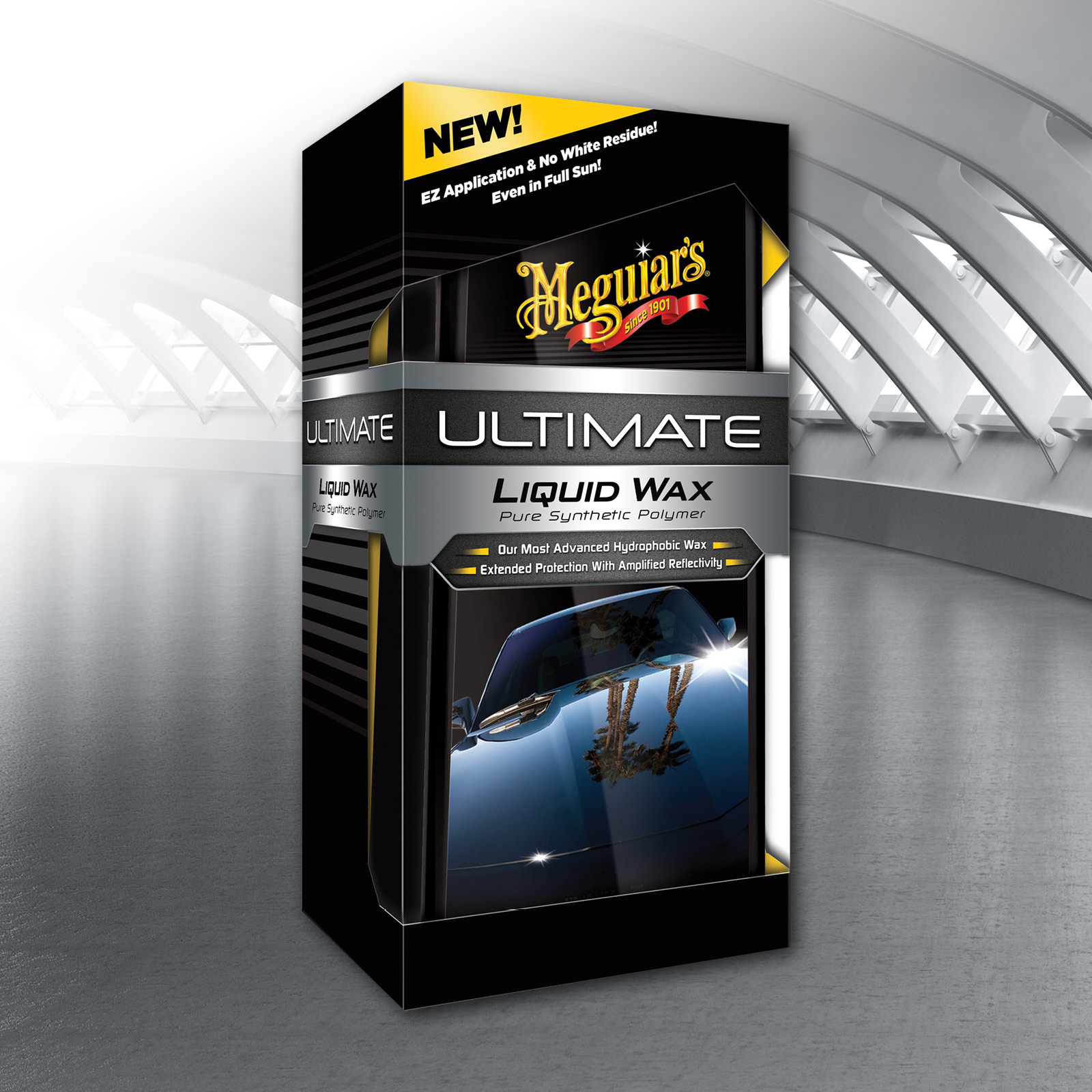 MEGUIAR'S ULTIMATE LIQUID WAX PURE SYNTHETIC POLYMER MOST ADVANCED WAX ...